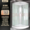 澳瑞莎整体淋浴房家用一体式玻璃简易洗澡房隔断沐浴房卫生间冲凉浴室 标准款80x80【城区可送货】 实拍图