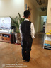 衣诺坊儿童西服马甲套装男童西装礼服演出服 黑色马甲套装 150CM 实拍图