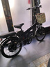 凤凰（Phoenix）电动车锂电池助力车折叠代驾车长续航男女士成人电动自行车电瓶车 20寸风雅/辐条轮/单速/黑色 28AH电动续航84公里 实拍图