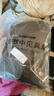 罗蒙（ROMON）冬季爸爸裤子加绒加厚中老年人男士羊羔绒休闲裤老人羽绒棉裤外穿 黑色+藏蓝【全松紧腰羊羔绒】 2XL 120-140斤 实拍图