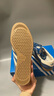adidas「T头鞋」STADT经典时尚薄底运动板鞋男女阿迪达斯三叶草   蓝色/乳白色/纸板黄 (推荐女生买小半码)   42.5 实拍图