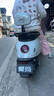爱玛（AIMA）露娜2025版长续航电动车女士时尚成人代步智能电动轻便摩托车 露娜/优悦 优悦/山雨灰-1000W电机+60V20A 实拍图