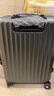 新秀丽(Samsonite) 四轮拉杆箱 55/20 炭黑色 拉链 实拍图