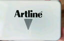 旗牌（Shachihata）Artline 办公财务会计速干快干水性印泥橡胶章通用印台 67*106mm 大号 蓝色 EHJ-3 实拍图
