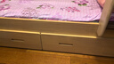 林氏家居全实木上下床上下铺儿童床双层子母床高低床加宽双人LH064A1可选 爬梯款|原木色|可变双床+床垫+床抽屉 1.5x1.9米 实拍图