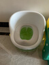 科巢（scoornest）儿童马桶坐便器小孩男女宝宝小马桶凳婴幼儿尿便盆婴幼儿专用如厕 绿EVA软垫款+清洁刷清洁袋100只 实拍图