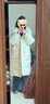 森马（Semir）90绒羽绒服女长款收腰显瘦冬季宽松连帽三防厚外套101724113055 实拍图