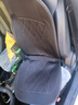 随途汽车加热坐垫石墨烯座椅垫电加热腰靠一体车载车用秋冬季毛绒保暖 【经典黑】单座 12V智能恒温加热 实拍图