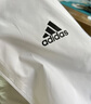 adidas休闲宽松舒适连帽夹克外套女装阿迪达斯官方轻运动 白/黑色   XL 实拍图