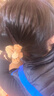 格蒙秋冬丝绒暖咖花朵抓夹大号鲨鱼夹发夹女后脑勺新款高级感夹子发饰 实拍图