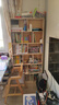 蔓斯菲尔（MSFE）全实木书架纯实木书柜置物架落地一体靠墙简易儿童高中生卧室多层 【升级全实木格子款】六层80CM 【全实木】 实拍图