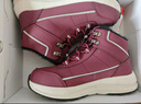 足力健冬季中老人加厚加绒休闲棉鞋石墨烯保暖鞋2493227J 酒红-女 37  实拍图