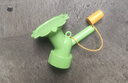 太阳花浇花喷嘴喷头喷浇两用可乐瓶可用可更换喷壶配件饮料瓶花洒 绿色5个 实拍图