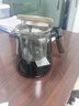 忆壶茶茶壶玻璃泡茶壶茶水分离壶飘逸杯泡茶杯懒人茶具办公功夫茶具 【黑色】木璃飘逸壶600ml 实拍图