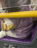 巴厘小猪男童大衣防水防风外衣女童春秋季儿童外套宝宝外出开 香芋紫 100 cm 实拍图