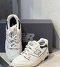 NEW BALANCE  NB550官方板鞋男鞋女鞋情侣透气低帮百搭米色/黑色休闲运动鞋 米色/黑色 BB550LWT 40.5 (脚长25.5cm) 实拍图