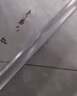 耐坚半圆地线槽铝合金滑盖式弧形地板加厚防踩耐踩地面明装走线槽神器 铝合金-银色【3号】 实拍图