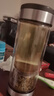 茶之恋茶水分离杯商务版高档双层玻璃杯过滤红茶花茶男女老师礼物茶杯 实拍图