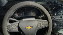 Ewitgo汽车方向盘套翻毛皮超薄防汗防滑冬季保暖四季适用车把套圆型D型  雪佛兰迈锐宝xl科鲁泽开拓者探界科鲁兹者科沃兹 实拍图