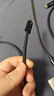 毕亚兹 同轴镀银芯雷电4线Type-C USB4线 8K@60Hz 100W40G 同轴版镀银线芯雷电4数据线 1米 实拍图