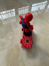 皇恩蜘蛛人特技滑板车儿童玩具车网红蜘蛛人翻滚男孩智力电动宝宝男童 蜘蛛人特技滑板车-充电版 实拍图