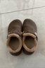 星期六女童勃肯鞋加绒儿童鞋2024冬季新款女儿二棉单鞋毛毛鞋 棕色 37  实拍图