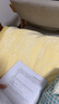 罗莱家纺 A类法兰绒毯午睡毯可水洗空调毯子 黄200*230 实拍图