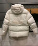 adidas 拒水防泼防风保暖鸭绒羽绒服面包服男女同款阿迪达斯官方   汉玉白   L 实拍图