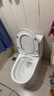 JMOWY马桶坐便器陶瓷家用超漩虹吸式大冲力大管道抽水静音节水防臭坐厕 洁净款（瀑布对冲虹吸-大管道） 305/300mm（送货入户） 实拍图