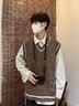 米囹假发男士假发微分碎盖假发男士自然全头套帅气男韩系刘海短发 自然 黑色 短发 黑色系 中长发 15cm 实拍图