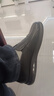 强人休闲鞋男头层牛皮套脚款皮鞋舒适气垫软面男单鞋 2351047 黑色 42 实拍图