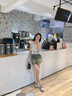 达芙妮（DAPHNE）老爹鞋女款2025爆款春季透气鞋子女厚底增高女鞋榴莲底轮胎跑步鞋 米紫色【5.5CM榴莲底】 37 实拍图