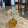 珍如意天然黄水晶发财树摆件紫水晶碎石聚宝盆家居办公室工位招财小摆件 【暴富】黄水晶发财树聚宝盆 实拍图
