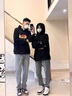 MDlila红色情侣装春秋季卫衣男女同款连帽衣服休闲宽松长袖外套班服定制 兔朱迪 杏色《春秋款》 M 建议(100-120斤穿) 实拍图