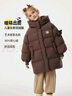 坦博尔儿童羽绒服女童中长款中大童保暖外套联名款530712Z 橡木棕 140  实拍图