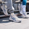 亚瑟士ASICS男鞋透气跑鞋运动鞋缓震舒适跑步鞋 GEL-CONTEND 4 米白色/蓝色 40.5 实拍图