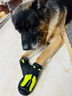 TRUELOVE狗狗鞋子不掉脚套金毛柯基保暖透气小中大型犬耐磨防泼水防脏狗爪 绿色（防泼水款） 8号 实拍图
