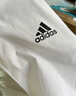adidas休闲宽松舒适连帽夹克外套女装阿迪达斯官方轻运动 白/黑色   XL 实拍图