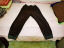 班尼路（Baleno）卫裤男冬季加绒潮流重磅华夫格锥形裤宽松男士长裤纯色运动裤男 实拍图