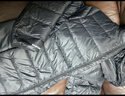 安德玛（UNDERARMOUR）冬季新款Core男子连帽运动短款鸭绒保暖羽绒服6001970 黑色001 XL 实拍图