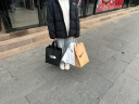 安踏速暖羽绒服丨四防鸭绒短款连帽女士冬季宽松保暖加厚外套面包服 实拍图