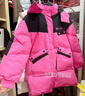鸭鸭儿童羽绒服女童中长款款加厚保暖冬季中大童装外套SE 玫红 150 实拍图
