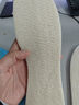 纯羊毛保暖鞋垫男加绒加厚乳胶皮毛一体羊毛100%棉鞋垫女冬季防寒 1双装-米色【100%纯羊毛】 4546码 实拍图
