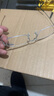 蔡司（ZEISS）镜片近视眼镜男商务半框眼睛框可配度数变色防蓝光辐射护目散光女 银色（经典款） 配跃光镜片防蓝光平光(无度数) 实拍图