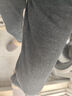 真维斯（JEANSWEST）牛仔裤男冬季加绒裤保暖弹力直筒加厚休闲男长裤子男黑色加绒31 实拍图