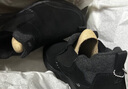 斯凯奇（Skechers）男鞋保暖男靴高帮鞋加厚加绒棉鞋一脚蹬休闲运动鞋237283C 全黑色/BBK 41 实拍图