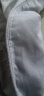 羽绒被专用被壳内胆半成品自充绒羽绒被壳高密防钻绒钻毛被芯面料 灰色[双层防绒 400T胆布] 220cm*240cm 实拍图