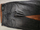 Lee【张凌赫代言】凉凉裤726标准直脚轻薄黑灰色男牛仔裤休闲潮流 黑灰色 36 实拍图