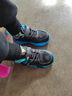 鸿星童断码童鞋男童运动鞋皮面防水春秋季新款儿子女孩跑步鞋中大童 jjl-1876黑月皮面 30 实拍图