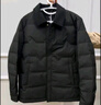 海澜之家（HLA）羽绒服男款轻商务时尚翻领外套男冬季 黑色55 2XL 185/100A 推荐165~176斤 实拍图